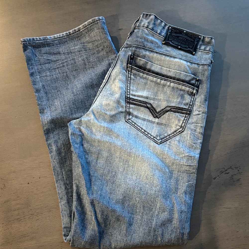 Buffalo David Bitton Men's Denim Jeans in Light Blue